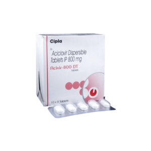 ACIVIR DT (Zovirax)800mg – 50 tablet