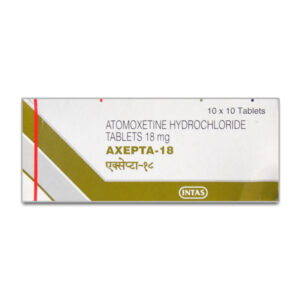 AXEPTA (Strattera)18MG – 100 tablet