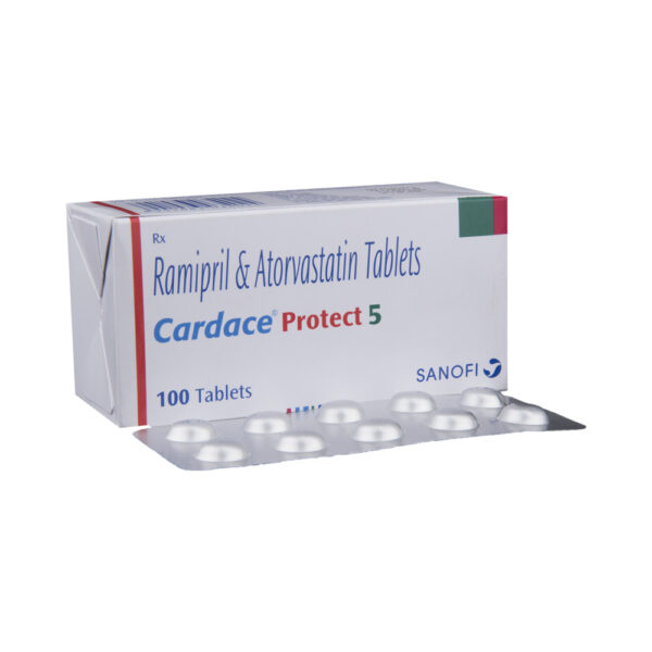 CARDACE Protect 5 (Altace Pro 5)5 10 Mg – 100 tablet