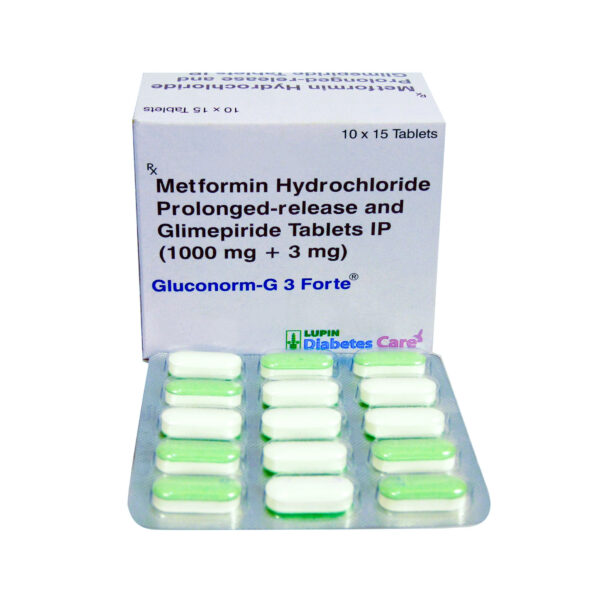 Gluconorm G3 Forte (Amaryl M)3/1000 Mg – 150 tablet