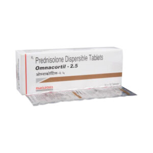 OMNACORTIL (prednisolone / Prednisone)2.5 Mg – 100 tablet