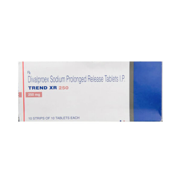 Trend XR (Depakote) 250 MG – 100 tablet