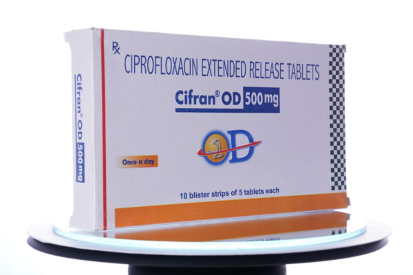 Cifran OD (Ciprofloxacin XL)500mg – 50 tablet