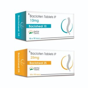 Baclofen 10mg (Bacloheal 10) – 10 Tablets
