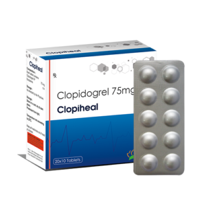 Clopidogrel 75mg (Clopiheal 75) – 15 Tablets