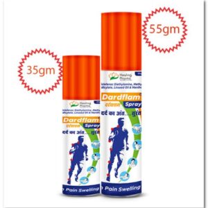 Diclofenac + Linseed Oil + Methyl Salicylate + Menthol Topical Spary (Dardflam Spray 35gm) - 35 gm