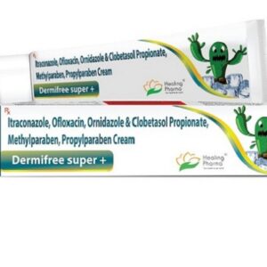 Ofloxacin + Ornidazole + Itraconazole + Clobetasol Propionate (Dermifree Super + ) - 15 gm
