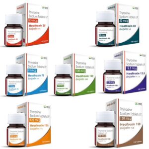 Thyroxine 100 mcg (Healtroxin 100mcg) - 120 Tablets