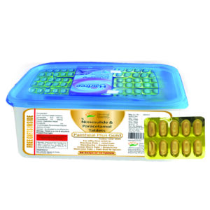Nimesulide 100mg + Paracetamol 325mg (Painheal Plus Gold) - 10 Tablets