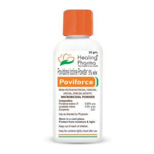 Povidone Iodine Dusting Powder (Poviforce Powder) - 10 gm