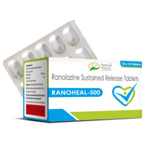 Ranolazine 500mg (Ranoheal 500) - 10 Tablets