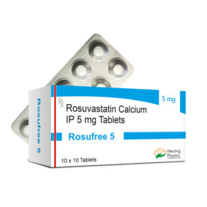 Rosuvastatin calcium 5mg (Rosufree 5) - 10 Tablets