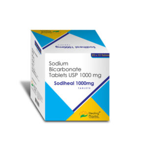 Sodium Bicarbonate 1000mg (Sodiheal 1000) - 10 Tablets