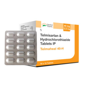 Telmisartan 40mg + HDZ 12.5mg (Telmaheal 40 H) - 15 Tablets