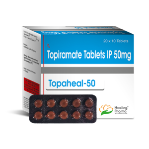 Topiramate 50mg (Topaheal 50) - 10 Tablets