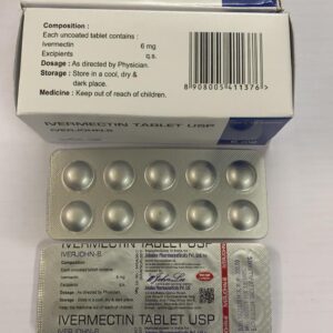 Iverjohn 6 mg Ivermectin 10 tablets