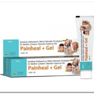 Diclofenac + Methyl Salicylate + Eucalyptus Oil + Menthol + Oleoresin + Capsaicin Gel (Painheal+ Gel 30gm) - 30 gm