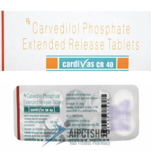 Cardivas CR (Coreg CR)40 Mg - 50 tablet