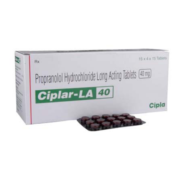 Ciplar - LA 40 (Inderal)40 Mg - 900 tablets