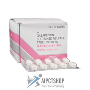 Gabapin SR (Neurontin SR)600 Mg - 100 tablet