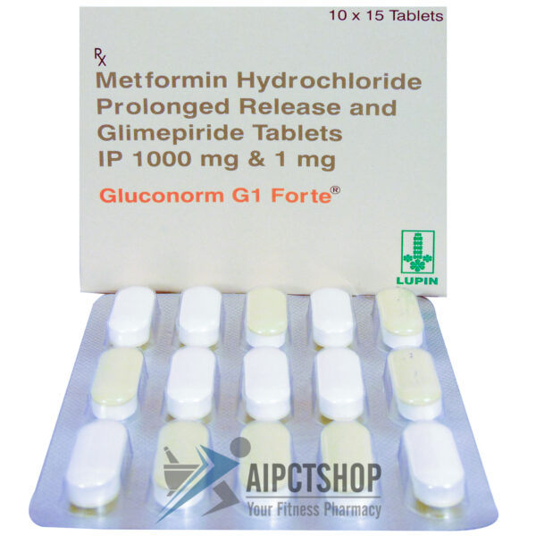 Gluconorm G1 Forte (Amaryl M)1/1000 Mg - 150 tablet