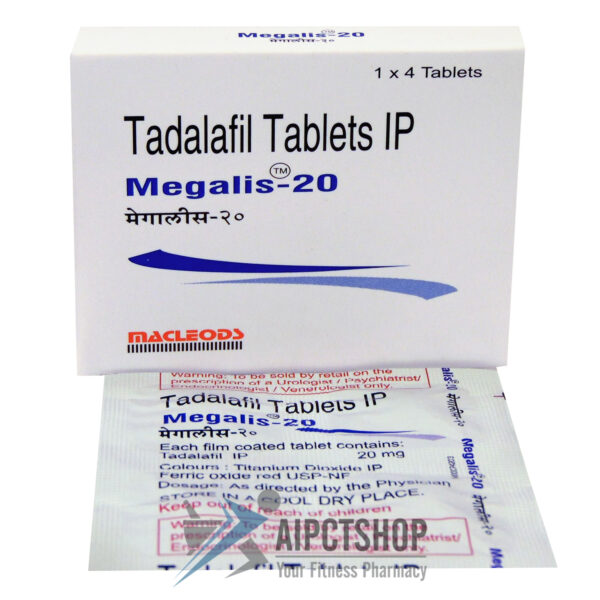 Megalis (Cialis)20 Mg - 4 tablet