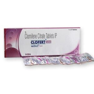 Clofert 100 mg - Clomiphene - 5 tablets