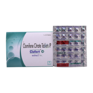Clofert 25 mg - Clomiphene - 30 tablets
