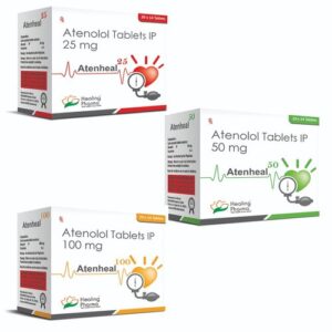 Atenolol 100mg (Atenheal 100mg) – 14 Tablets