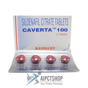Caverta 100 mg (Sildenafil / Viagra) - 4 Tablets