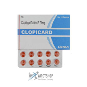 Clopicard (Plavix)75 mg - 100 tablet