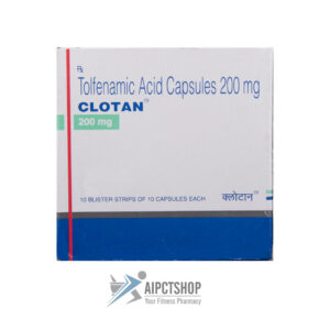 Clotan - Tolfenamic Acid 200 mg - 100 tablet