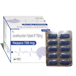 Levetiracetam 750mg (Heppra 750) - 10 Tablets