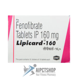 Lipicard (TRICOR)160MG - 100 tablet