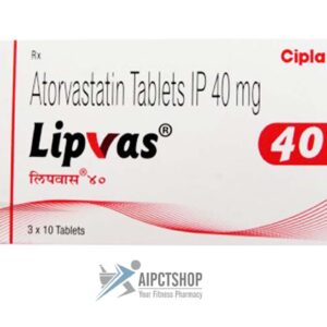 Lipvas (Lipitor)40?mg - 30 tablet