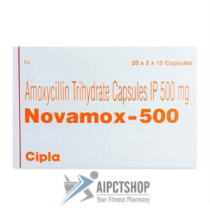Novamox 500 Amoxicillin - 600 tablets