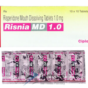 RISNIA MD (Risperdal)1 mg - 100 tablet