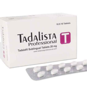 Tadalista Professional 20 mg Cialis Tadalafil - 10 tablets
