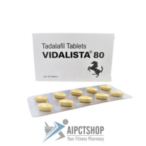 Vidalista 80 mg (cialis, Tadalafil) 10 pills