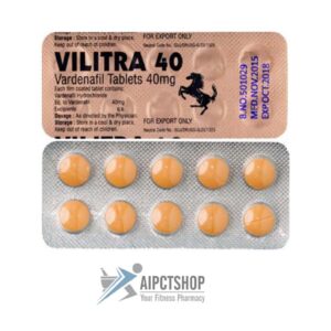 Vilitra (Levitra / Vardenafil) 40 Mg 10 tablets