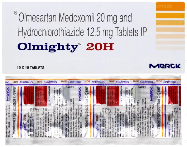 Olmighty H 20/12.5 mg - 10 tablets