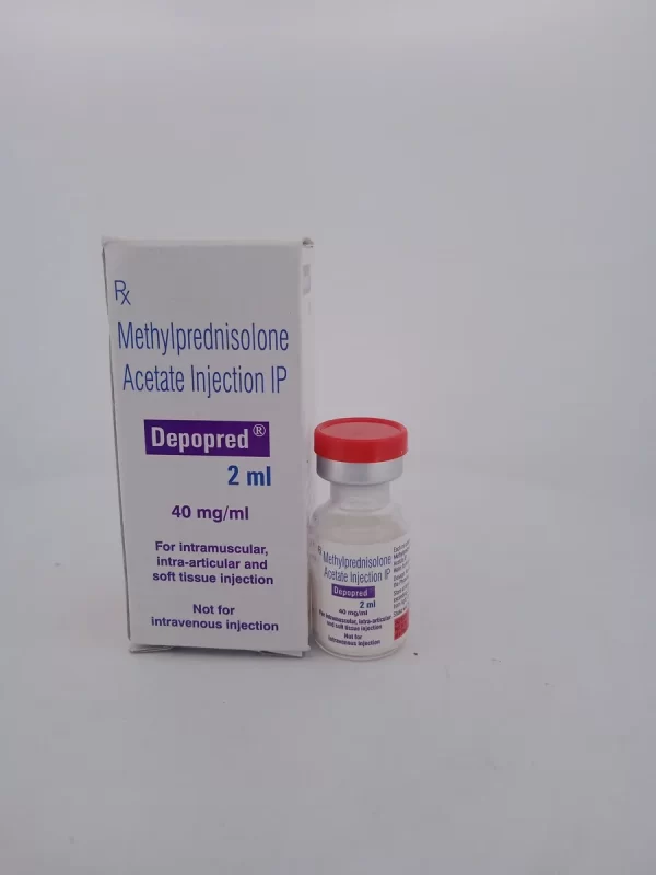 DEPOPRED 40MG/1ML - 1 BOTTLE OF 2ML - Body Builders Pharmacy