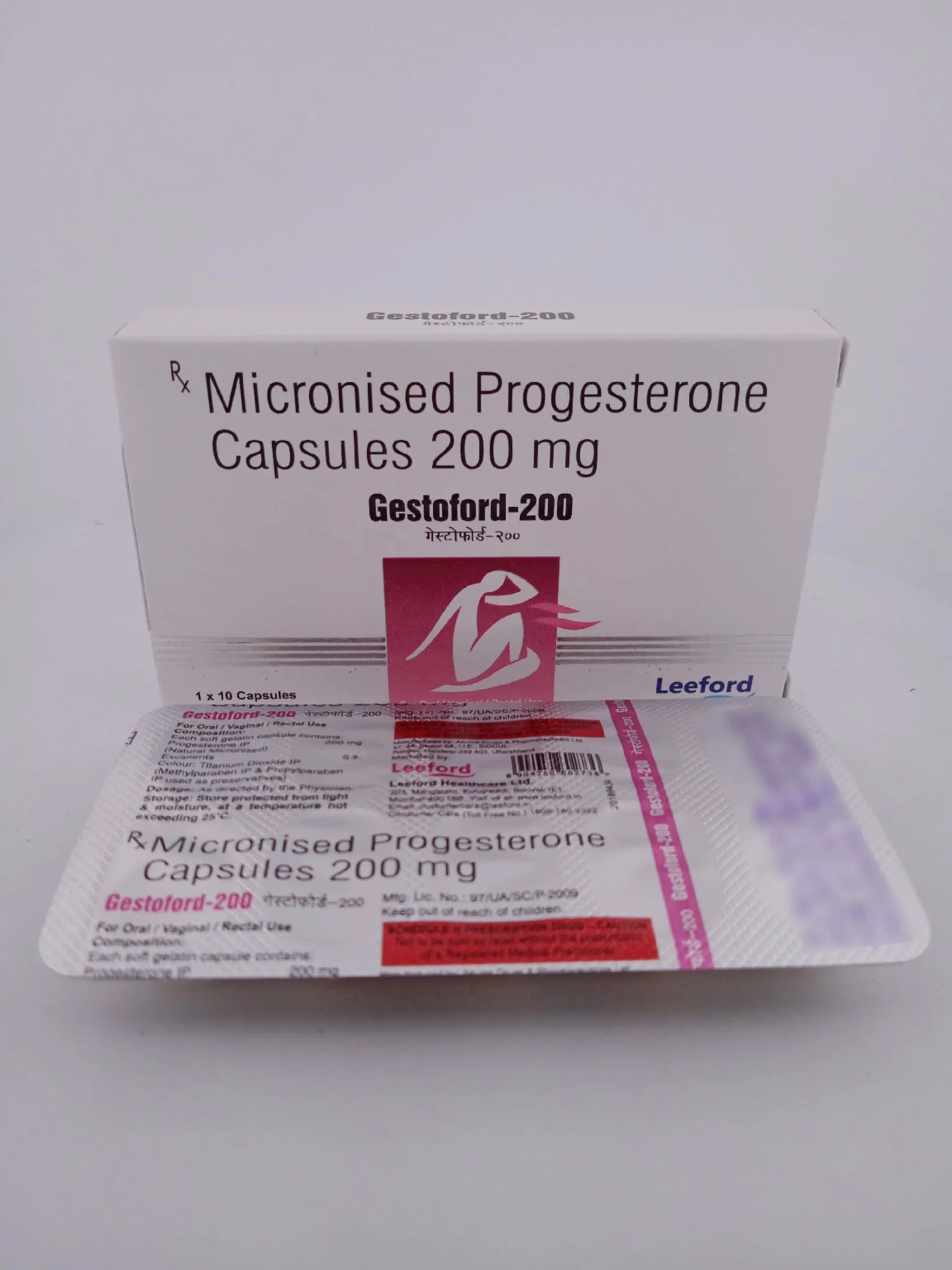 GESTOFORD 200 MG - 10 CAPSULES - Image 2