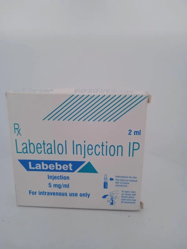 LABEBET INJECTION 5MG/1ML - 1 AMPOULES OF 2ML - Body Builders Pharmacy