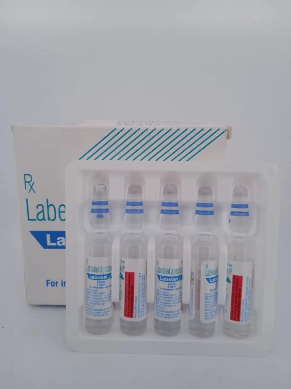 LABEBET INJECTION 5MG/1ML - 1 AMPOULES OF 2ML - Body Builders Pharmacy