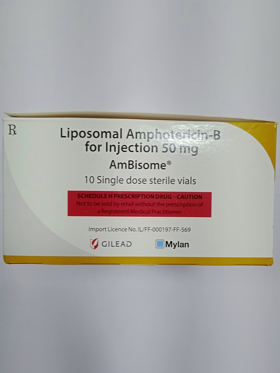 AMBISOME - 10 SINGLE DOES STERILE VIALS