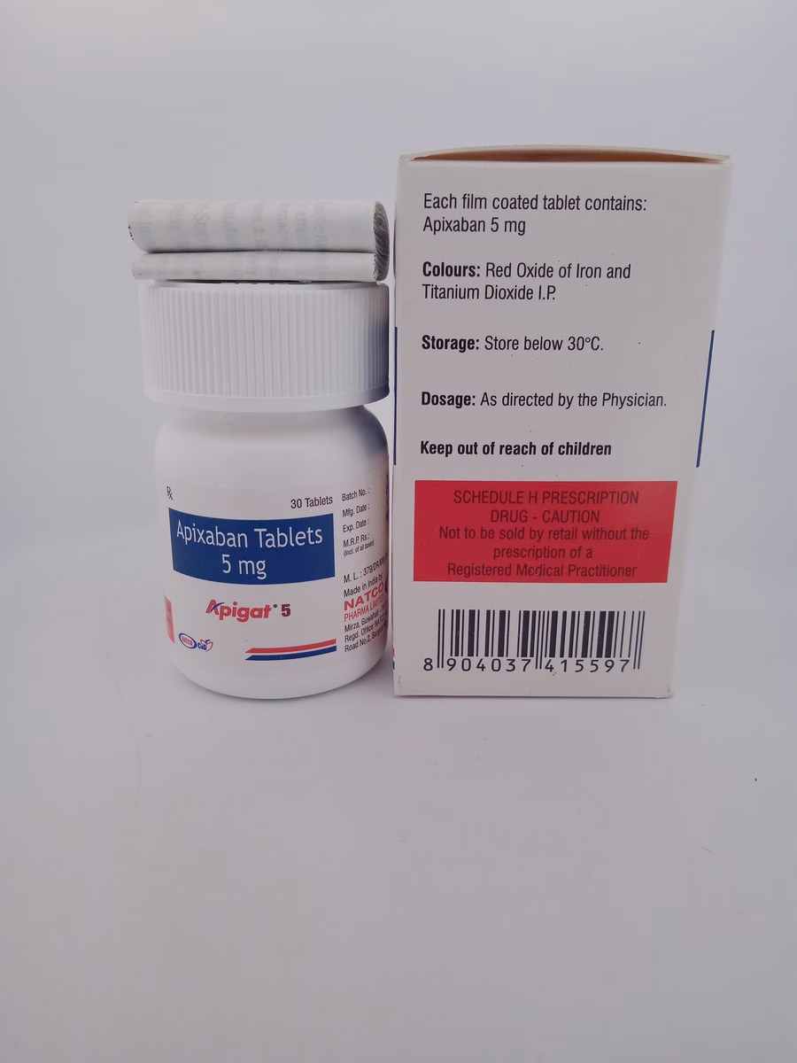APIGAT 5 MG - 1 BOTTLE OF 30 TABLETS - Image 3