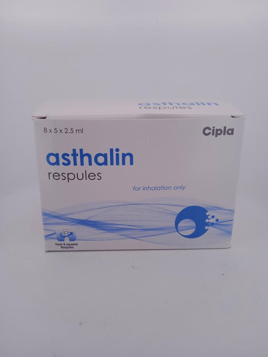 ASTHALIN 2.5 MG - 5 RESPULES OF 2.5ML