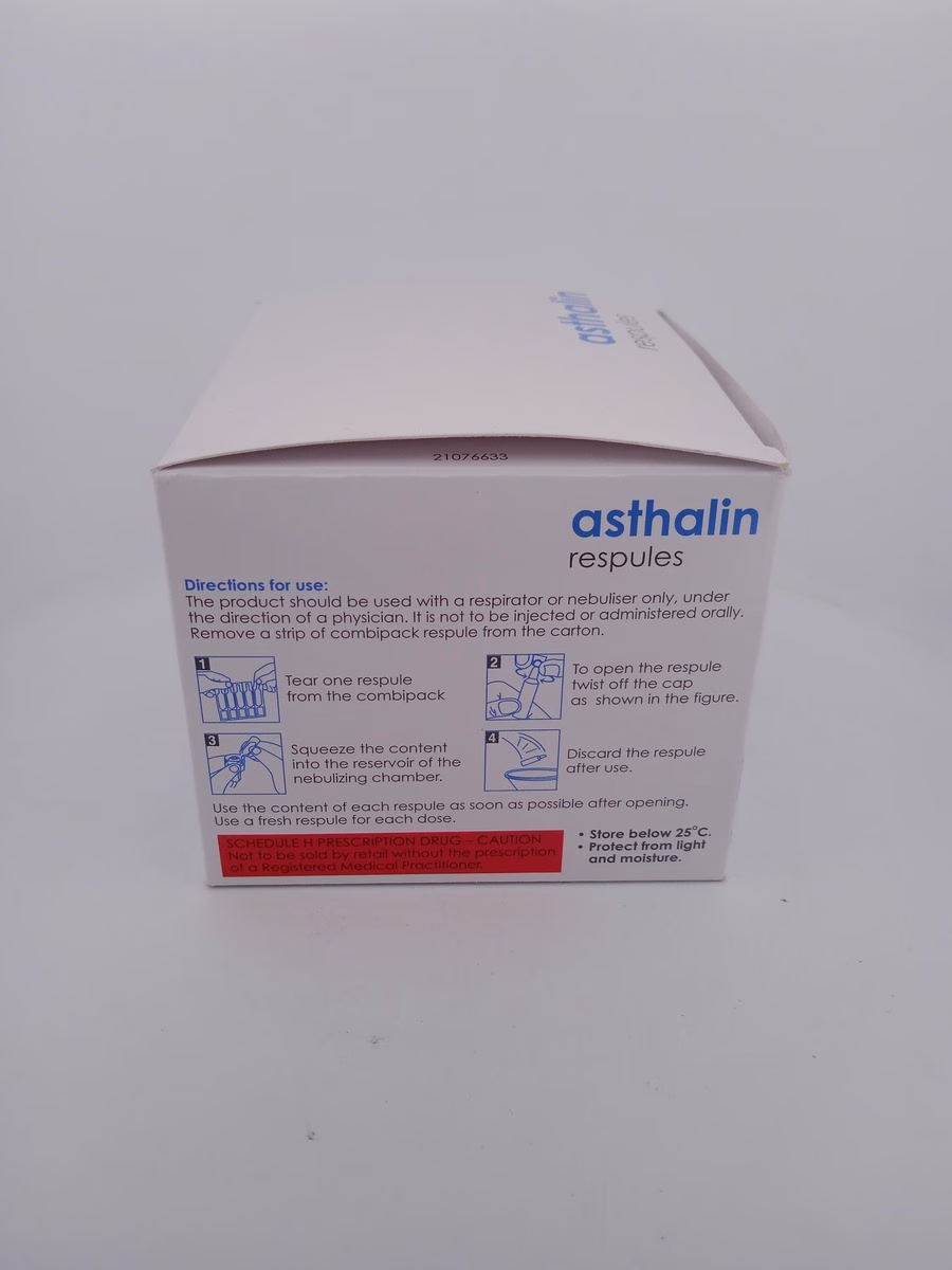 ASTHALIN 2.5 MG - 5 RESPULES OF 2.5ML - Image 4