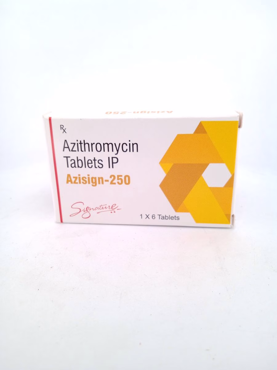 AZISIGN 250 MG - 6 TABLET